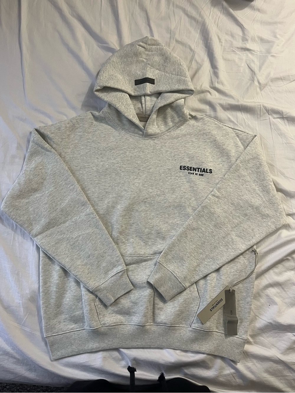 Essentials Light Oatmeal Hoodie